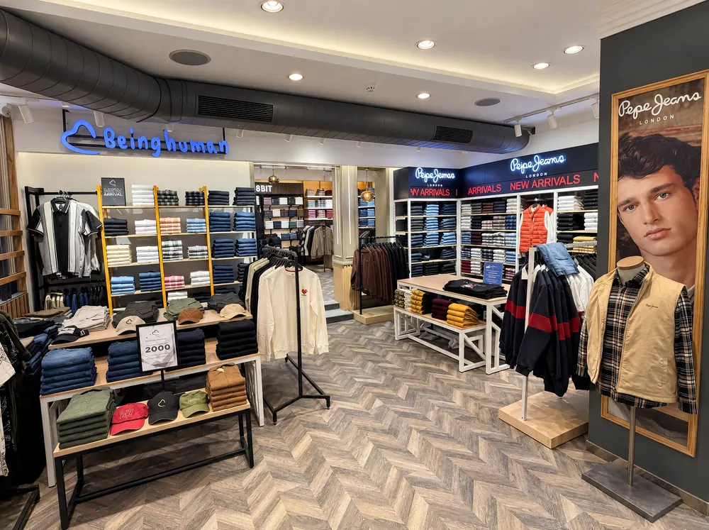 Being Human and Pepe Jeans area, Wardrobe Mall Road, Amritsar