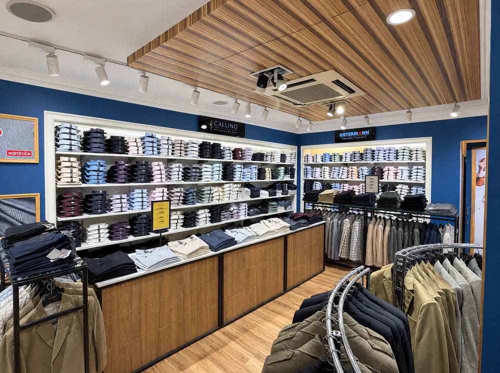 Formal shirts counter, Wardrobe Mall Road, Amritsar